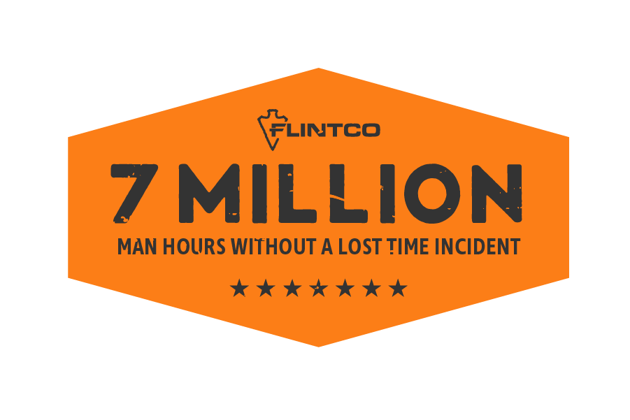 Flintco Surpasses 7 Million Man-Hours