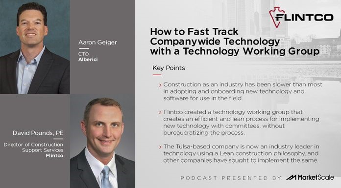 How To Fast Track Companywide Technology With A Technology Working Group Flintco