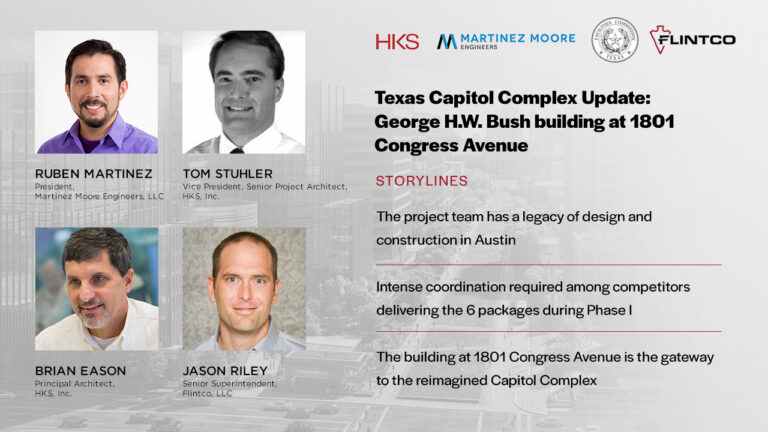 Texas Capitol Complex Update: George H.W. Bush building at 1801 Congress Avenue